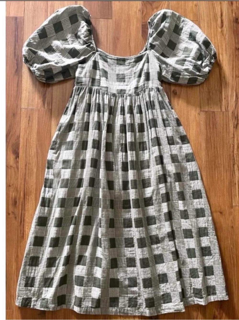 Neuflora Gingham Stripe Benton Dress ISO!!!!!